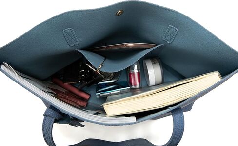 Fateanuki Womens Purses and Handbags Faux Leather PU Tote Bag Sets for Women Crossbody Bags Satchel Purse 2Pcs in Kuwait