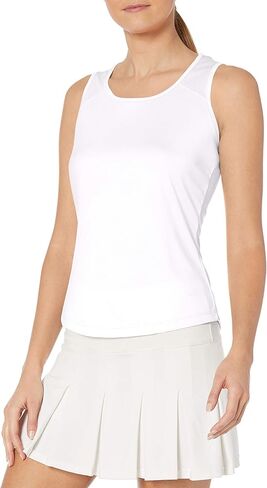 تي شيرت بدون أكمام للسيدات Grandslam مع قميص تنس بفتحة خلفية بفتحة خلفية in Kuwait