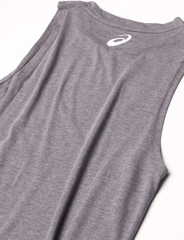 ASICS Circuit 2 Sleeveless Top, Team Steel Grey Heather, Medium in Saudi Arabia
