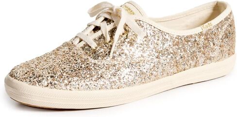 أحذية رياضية للسيدات من Keds Champion Glitter Celebrations، ذهبي، 7 متوسط ​​أمريكي in Saudi Arabia