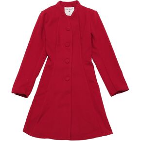Allegra K Women's Single Breasted Long Sleeve Mid-Long Winter Coat