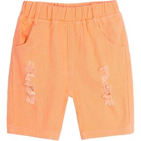 Mud Kingdom Fashion Boys Denim Shorts Elastic Waist