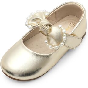 DREAM PAIRS Girl Dress Shoes Mary Jane Flats for Party School Wedding (Toddler/Little Kid)