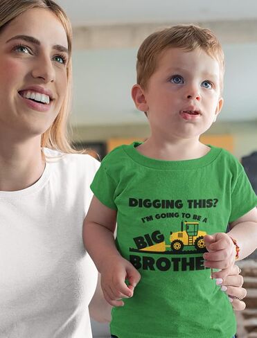 Big Brother Shirt for Toddler Pregnancy Announcements Tractor Shirts for Boys in Saudi Arabia