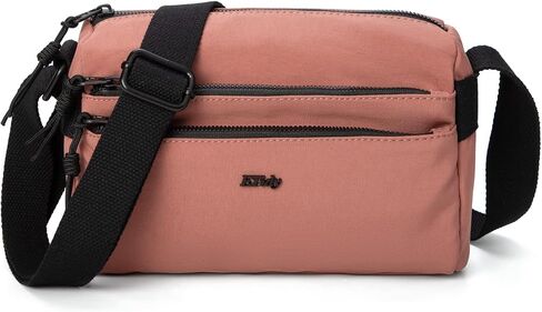ETidy Nylon Crossbody Bag For Women Waterproof Lightweight Casual Shoulder Bookbag Purse Hobo Bag in Kuwait
