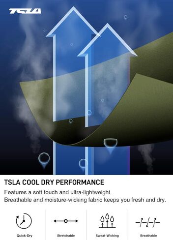 شورت الجري النشط 2 في 1 للرجال من TSLA، شورت تمرين سريع الجفاف، شورت رياضي للتدريب في صالة الألعاب الرياضية مع جيوب in Saudi Arabia