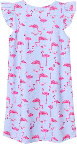 بيجامات Jxstar Nighggowns للفتيات ملابس نوم الأميرة وفساتين بأكمام مرفرفة in Kuwait