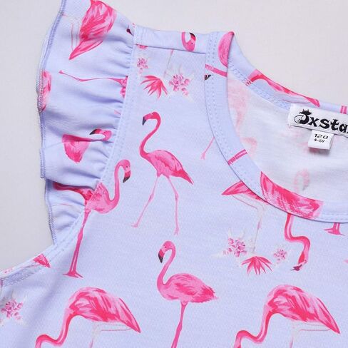 بيجامات Jxstar Nighggowns للفتيات ملابس نوم الأميرة وفساتين بأكمام مرفرفة in Kuwait