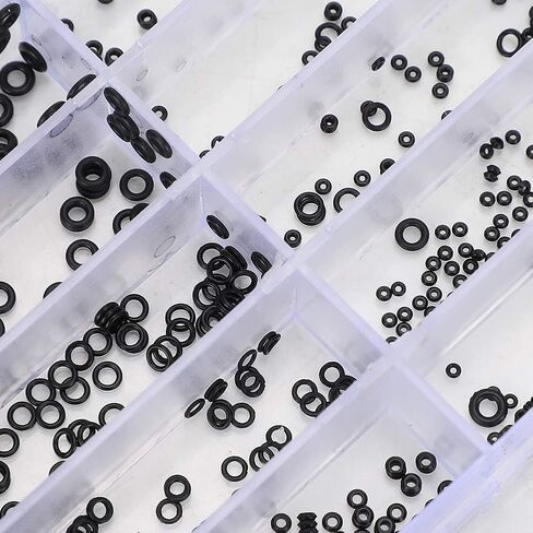 Simlug 500PCS Watch Crown O-Ring, Watch Crown Waterproof Seals Rings, Washer Rubber for Watch Repair in Saudi Arabia