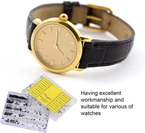Simlug 500PCS Watch Crown O-Ring, Watch Crown Waterproof Seals Rings, Washer Rubber for Watch Repair in Saudi Arabia