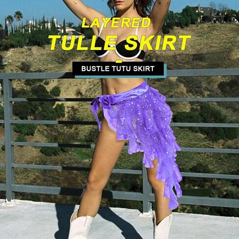 Kakaco الترتر التعادل على صخب توتو الطبقات تول توتو التنانير ضمادة الرقص توتو الهذيان تنورة داخلية للنساء والفتيات in Kuwait