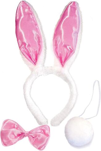 OLYPHAN Bunny Rabbit Costume Kit for Adult - Halloween Costumes, Easter Accessory, Cosplay Accessories Set in Saudi Arabia