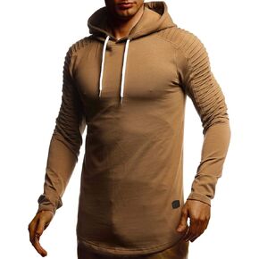 Leif Nelson LN6369 Men's Oversized Hoodie Sweatshirt in Saudi Arabia
