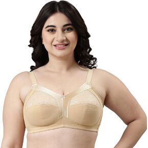 Enamor Wireless Non Padded Bra for Women - Full Support, Full Coverage, Super Contouring, M Frame, with Back Closure in Saudi Arabia