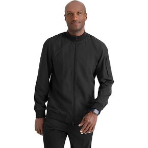 BARCO One Amplify Scrub Warm-Up Jacket for Men - Front Closure Medical Warm-Up, 4-Way Stretch Men's Warm-Up Jacket