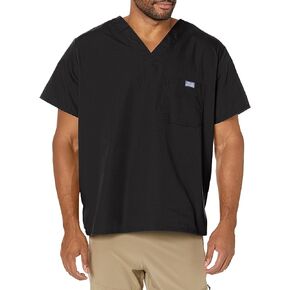 Cherokee V-Neck Men's Scrub Top with Chest Pocket, Durable, Fade Resistant and Easy Care 4789
