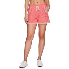 RBX Active Women's Lightweight Breathable Relaxed French Terry Athletic Walking Lounge Shorts