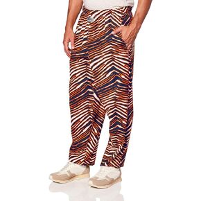 Zubaz Men's Standard Classic Zebra Printed Athletic Lounge Pants in Saudi Arabia