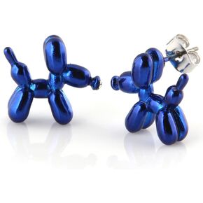LAONATO Balloon Dog Stud Earrings