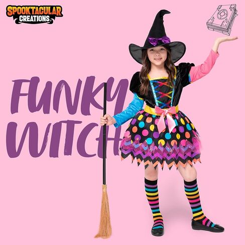 زي Spooktacular Creations Girl Funky Witch in Saudi Arabia