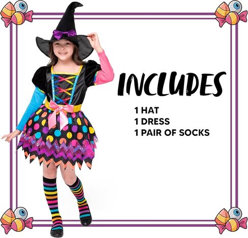 زي Spooktacular Creations Girl Funky Witch in Saudi Arabia