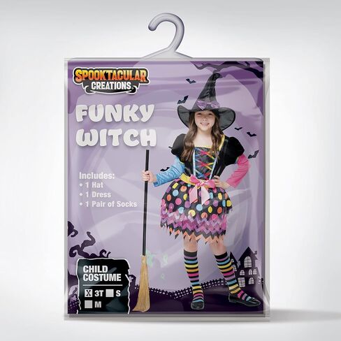 زي Spooktacular Creations Girl Funky Witch in Saudi Arabia