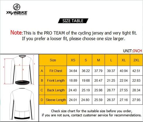 YKYWBIKE جيرسي ركوب الدراجات للرجال UPF 50+ جيرسي الدراجة مع سحاب YKK، قميص مناسب للسباق، 4 جيوب قمصان ركوب الدراجات خفيفة الوزن in Kuwait