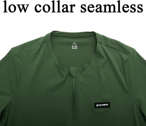 YKYWBIKE جيرسي ركوب الدراجات للرجال UPF 50+ جيرسي الدراجة مع سحاب YKK، قميص مناسب للسباق، 4 جيوب قمصان ركوب الدراجات خفيفة الوزن in Kuwait