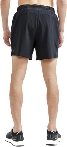 شورت رجالي من Craft Sportswear ADV Essence مقاس 5 بوصات قابل للتمدد، شورت رياضي للجري والتمارين والتدريب in Saudi Arabia