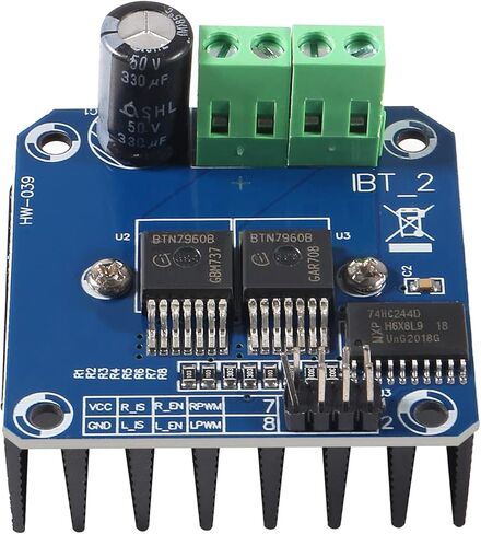 4 قطع BTS7960 43A H - بريدج مزدوج عالي الطاقة محرك وحدة / تشخيص تيار السيارة الذكي in Kuwait