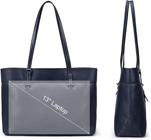 S-ZONE Women Vintage Genuine Leather Tote Shoulder Bag Handbag Upgraded Version Medium in Kuwait