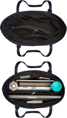 S-ZONE Women Vintage Genuine Leather Tote Shoulder Bag Handbag Upgraded Version Medium in Kuwait