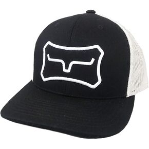 Kimes Ranch Men's Boneyard Trucker Adjustable Snapback Mid-Profile Logo Cap