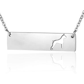 ENSIANTH Dog Lover Gift Dog Necklace Gift for Dog Owner,Dog Mom Necklace in Kuwait