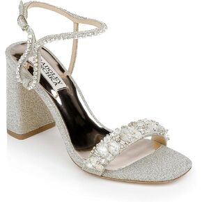 Badgley Mischka Women's Tanisha Block Heel Sandal Heeled