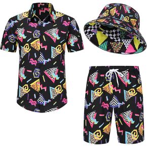 mens festival clothing,festival outfits for men,rave outfits men,mushroom Hawaiian Shirt For Men,01