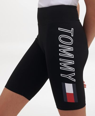 شورت راكب الدراجة النارية عالي الارتفاع للنساء من Tommy Hilfiger in Kuwait