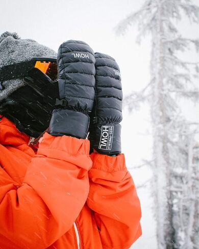 HOWL Down Mitt | Warm Down Gloves for Snowboarding & Skiing | Primaloft Gold Insulation | Waterproof & Durable Snowboard Gloves | Tribute to Dillon Ojo in Kuwait
