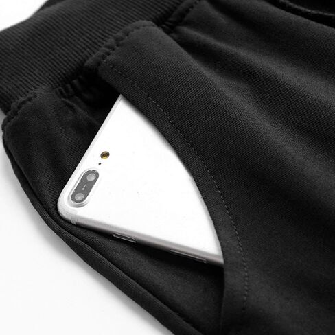 شورت برمودا نسائي من القطن من Yoinlia، نسيج ناعم ومطاط بخصر جيرسي كاجوال in Kuwait