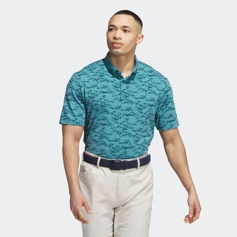 adidas Mens Men's Go-to Printed Polo Shirt in Saudi Arabia