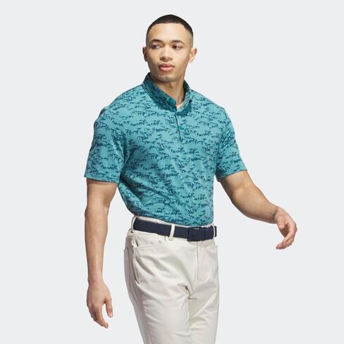 adidas Mens Men's Go-to Printed Polo Shirt in Saudi Arabia
