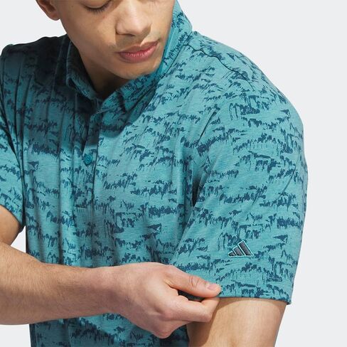 adidas Mens Men's Go-to Printed Polo Shirt in Saudi Arabia