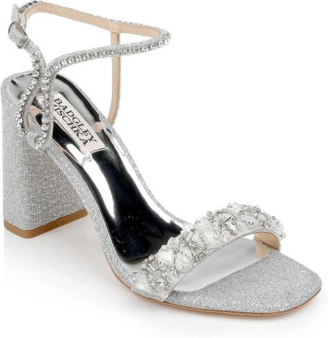 Badgley Mischka Women's Tanisha Block Heel Sandal in Saudi Arabia