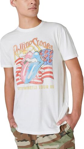 تي شيرت رجالي من Lucky Brand بعجلات فولاذية من Rolling Stones in Saudi Arabia