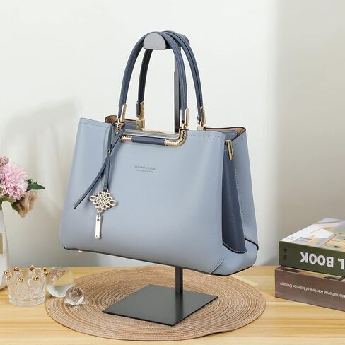 WFENFZS 2 قطعة حامل عرض المحفظة حامل المحفظة السوداء لعرض حقيبة اليد حامل حقيبة المرأة مع ارتفاع قابل للتعديل in Kuwait