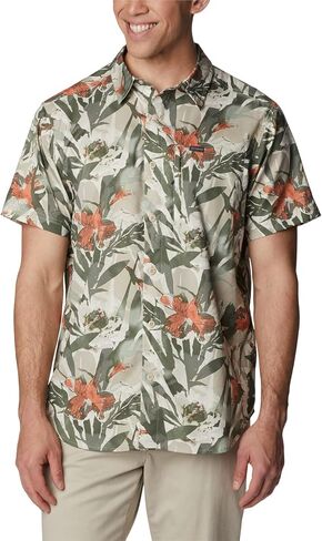 Columbia Men's Silver Ridge Utility Lite Novelty Short Sleeve in Kuwait