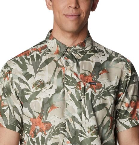 Columbia Men's Silver Ridge Utility Lite Novelty Short Sleeve in Kuwait