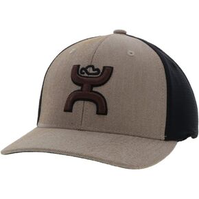 HOOEY Men's Ash Flexfit Fitted Hat