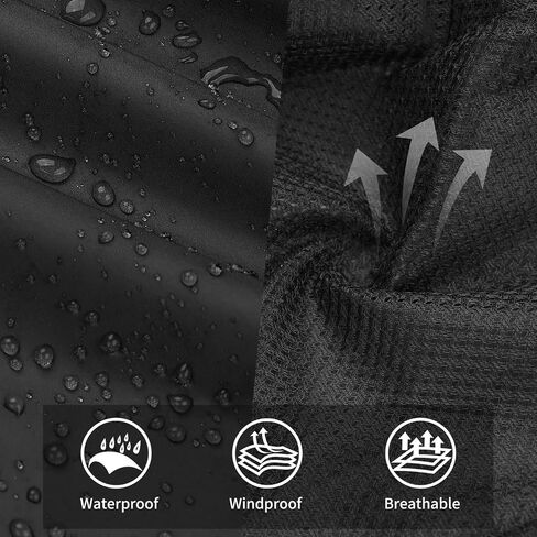 Ourcan Rain Pants Women Waterproof Pants Lightweight Breathable Hiking Cycling Outdoor with Pocket in Kuwait