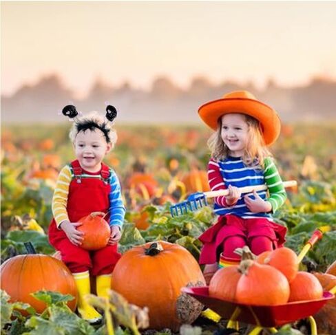 عصابة رأس للهالوين، رباط شعر على شكل يقطين برتقالي، إكسسوارات شعر الهالوين للسيدات، هدية عيد ميلاد وحفلات الزفاف والهالوين in Kuwait